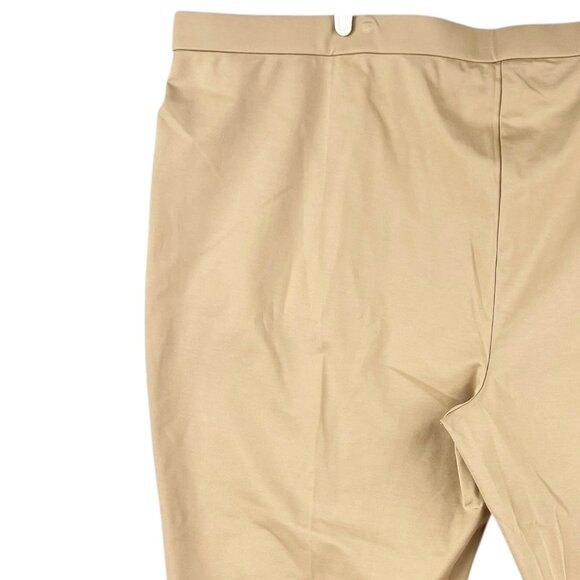 Isaac Mizrahi Live Elements Women's Stretch Pull-on Taupe Pant w/Pintuck Sz 5XP - Picture 6 of 14